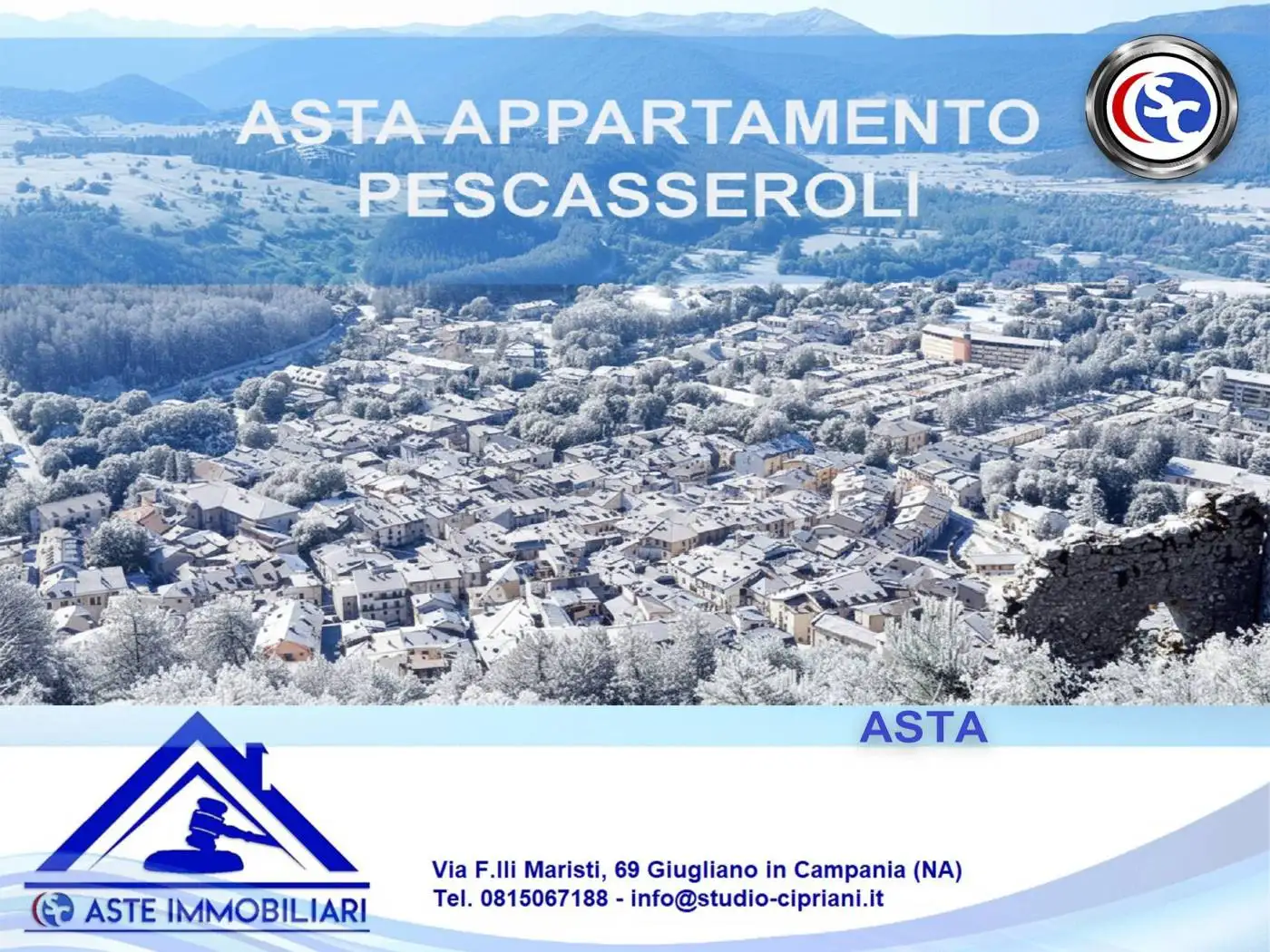 Appartamento in asta a Pescasseroli