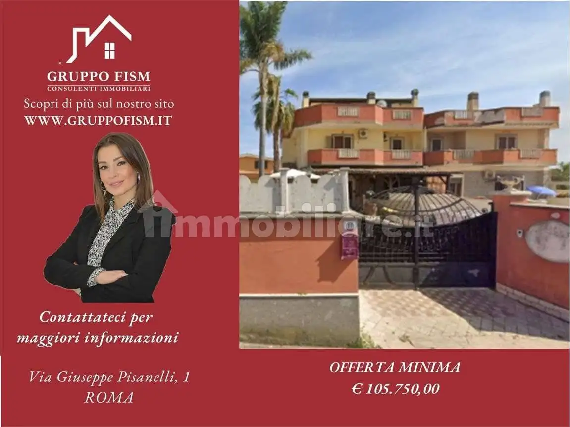 Villetta a schiera in asta a Ardea