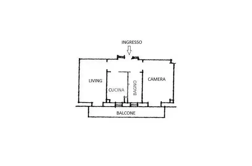 Monolocale viale Pisa 37, Gambara, Milano - foto 3