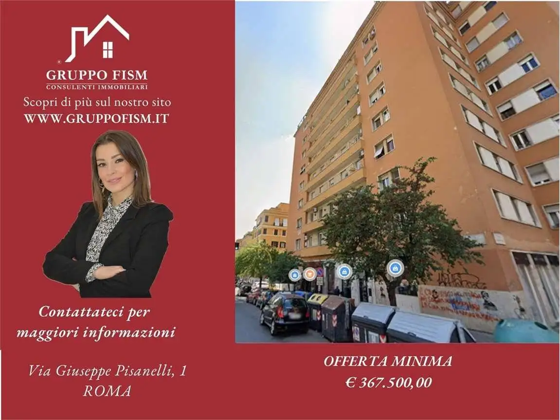 Appartamento in asta a Roma