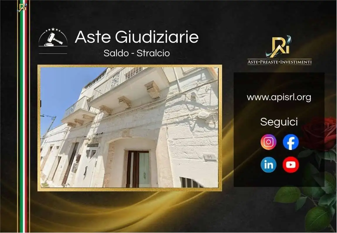 Appartamento in asta a Alberobello