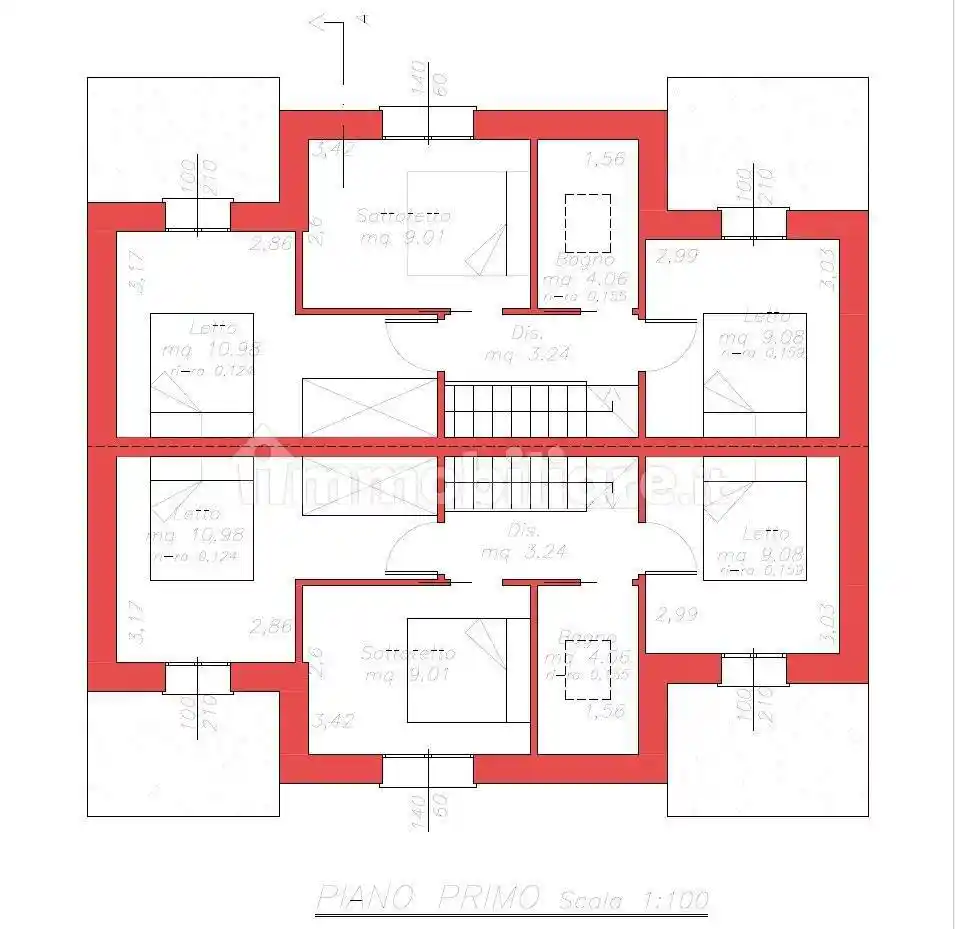 Villa bifamiliare viale Amerigo Vespucci, Lido di Savio - Lido di Classe, Ravenna - foto 2