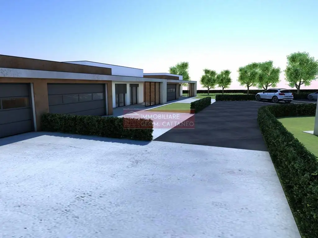 Villa unifamiliare, nuova, 230 m², Centro, Chiuduno - foto 3