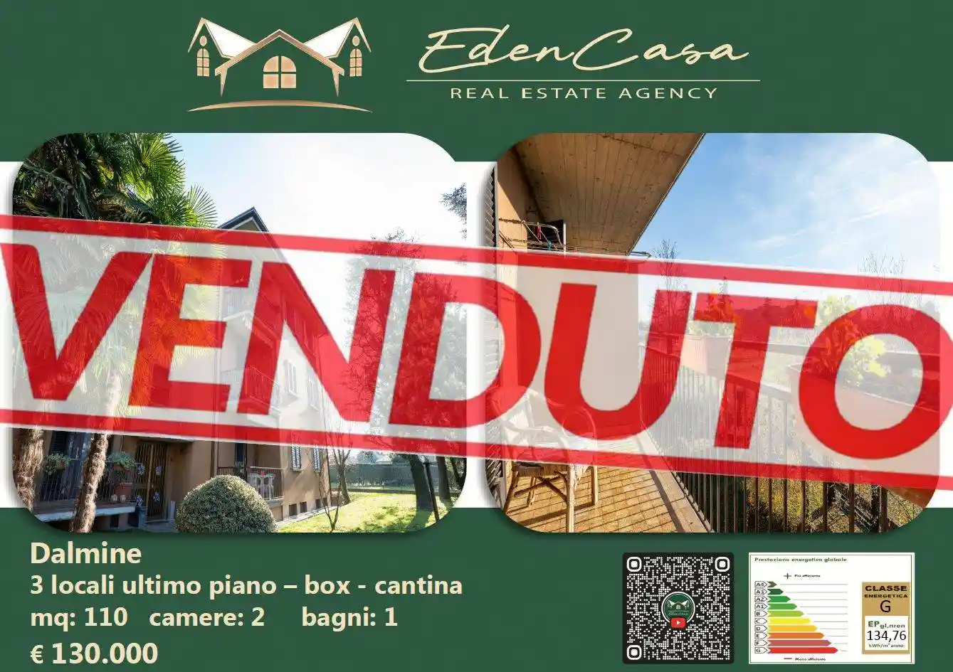 Appartamento in vendita a Dalmine