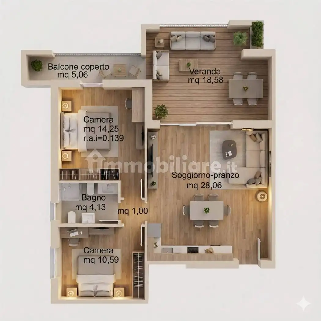 Appartamento in vendita a Olbia