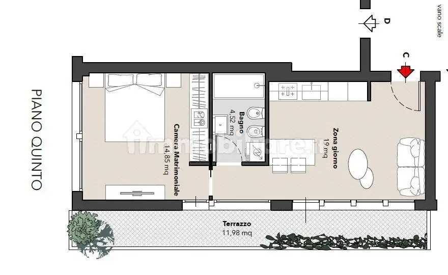 Bilocale ottimo stato, sesto piano, San Lazzaro, San Lazzaro di Savena - foto 5