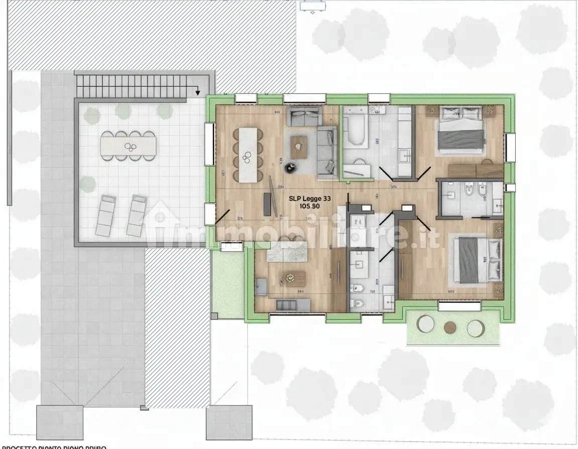 Attico via Amilcare Ponchielli, Centro, Cassano d'Adda - foto 4