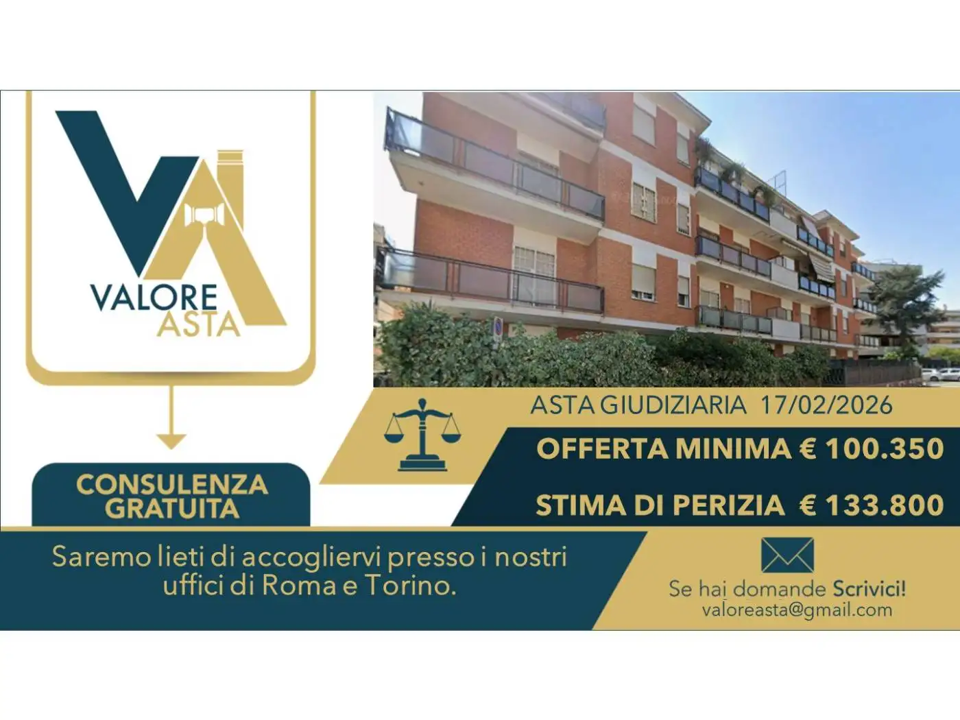 Appartamento in asta a Pomezia