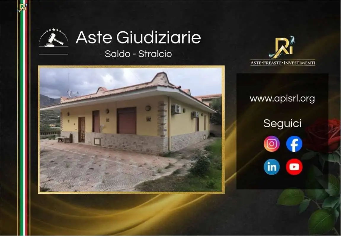 Villa in asta a Trabia