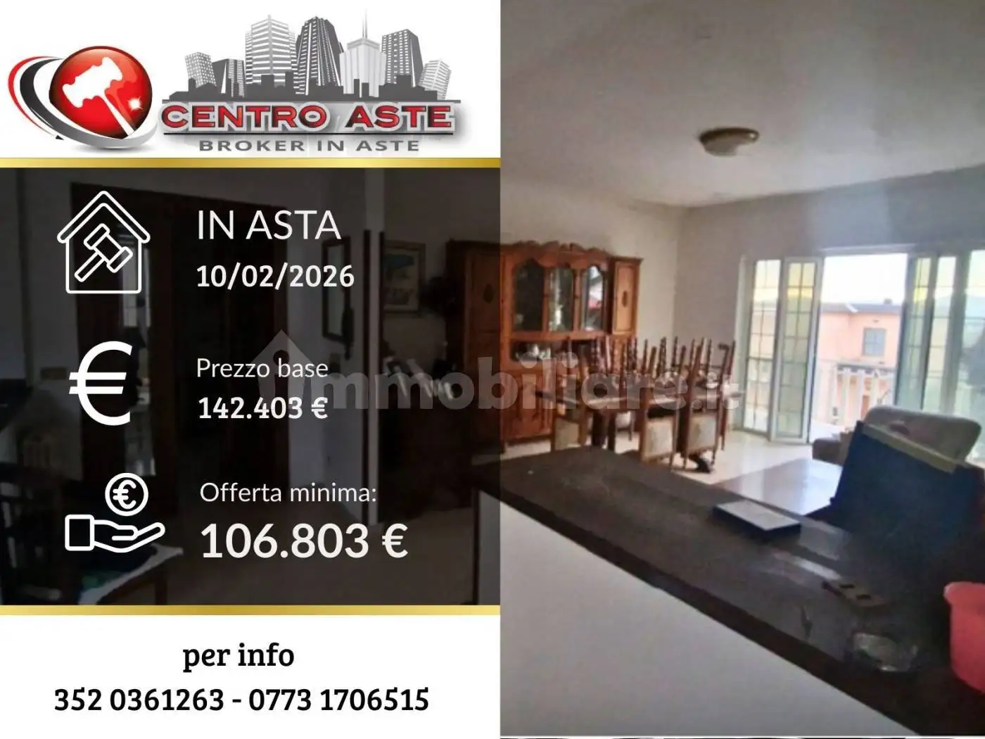 Appartamento in asta a Sezze