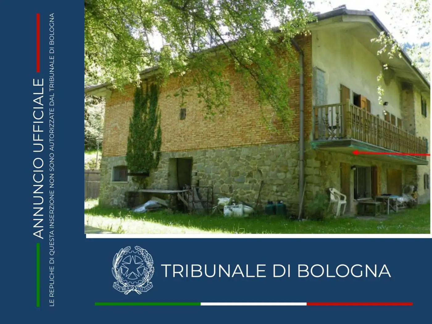 Villa in asta a Lizzano in Belvedere