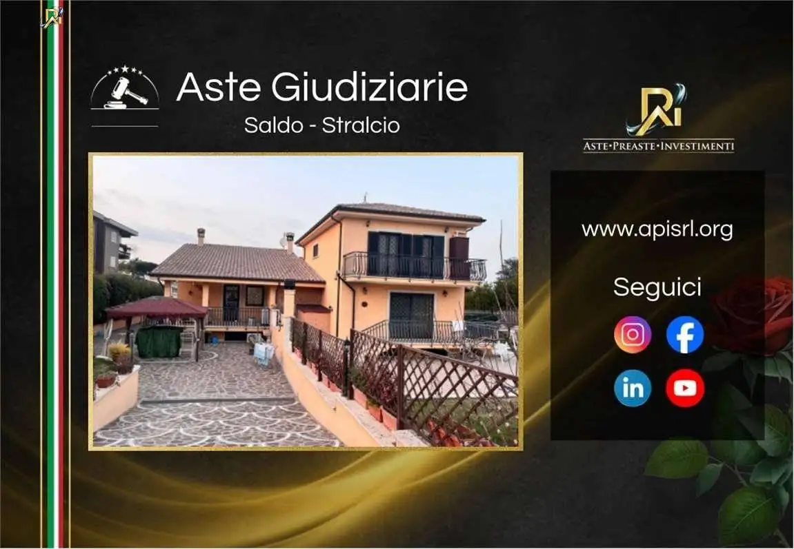 Villa in asta a Roma