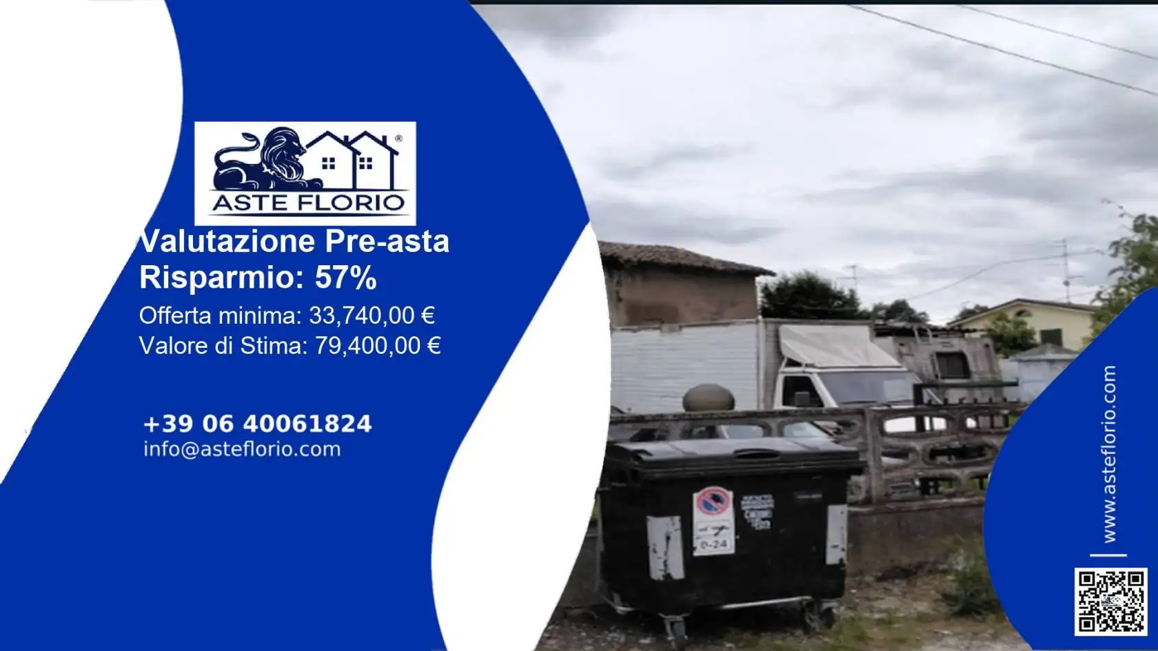 Villetta a schiera in asta a Castelnovo di Sotto