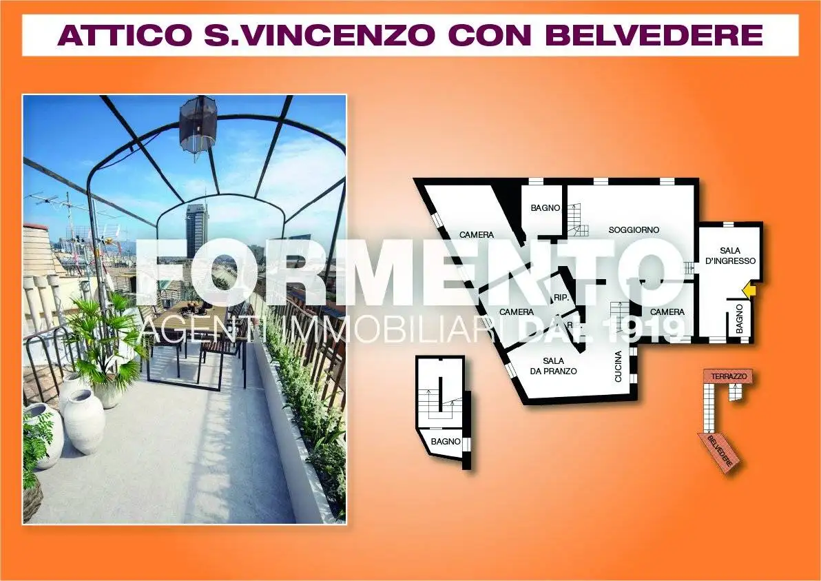 Attico - Mansarda in vendita a Genova