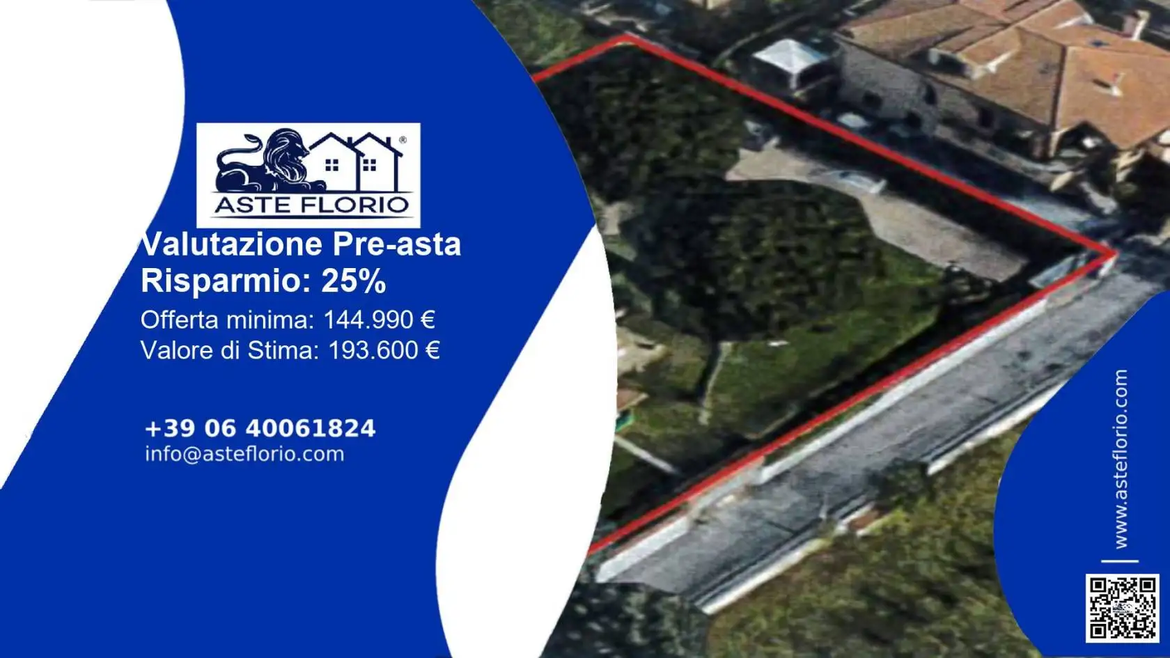 Appartamento in asta a Roma