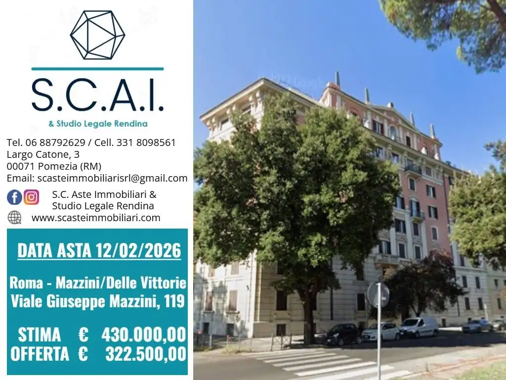 Appartamento in asta a Roma
