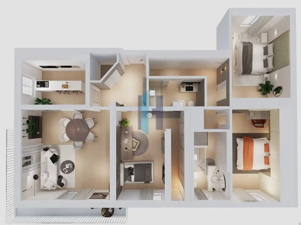 Quadrilocale via Settima villaggio sereno 60, Villaggio Sereno, Brescia - foto 3