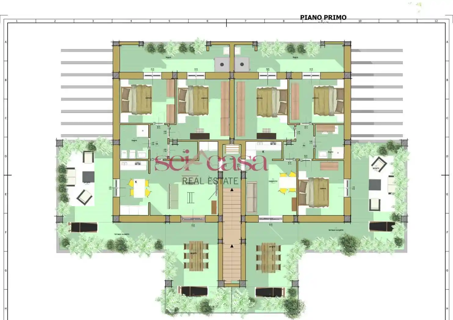 Villa a schiera via Aurelia Sud snc, Via dei Mille, Grosseto - foto 2