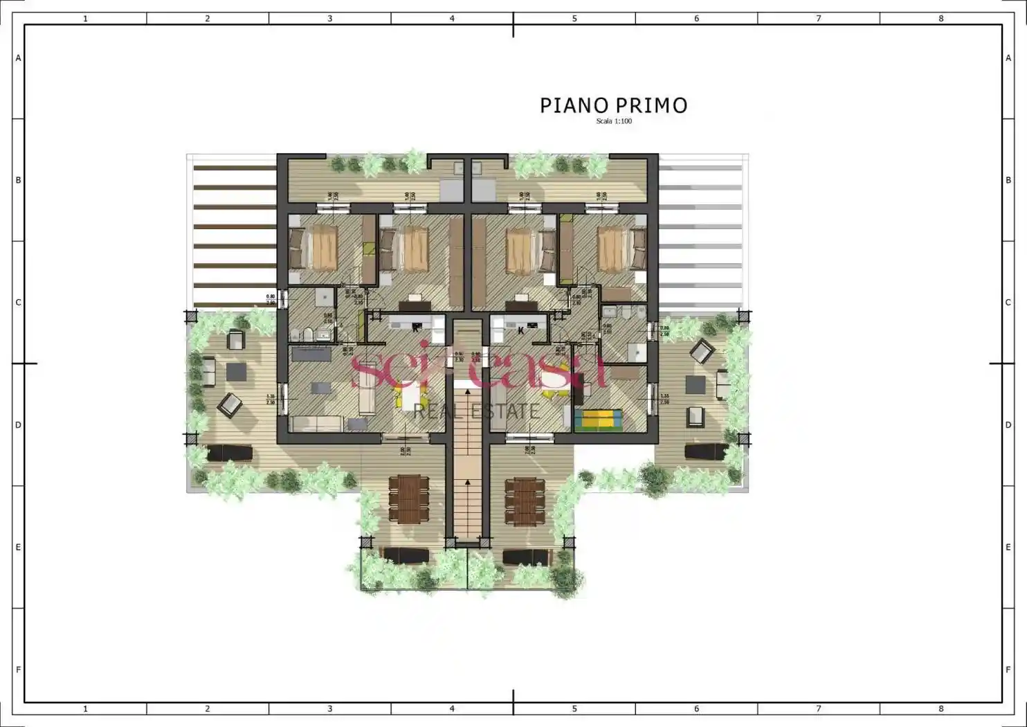 Villa a schiera via Aurelia Sud snc, Via dei Mille, Grosseto - foto 3