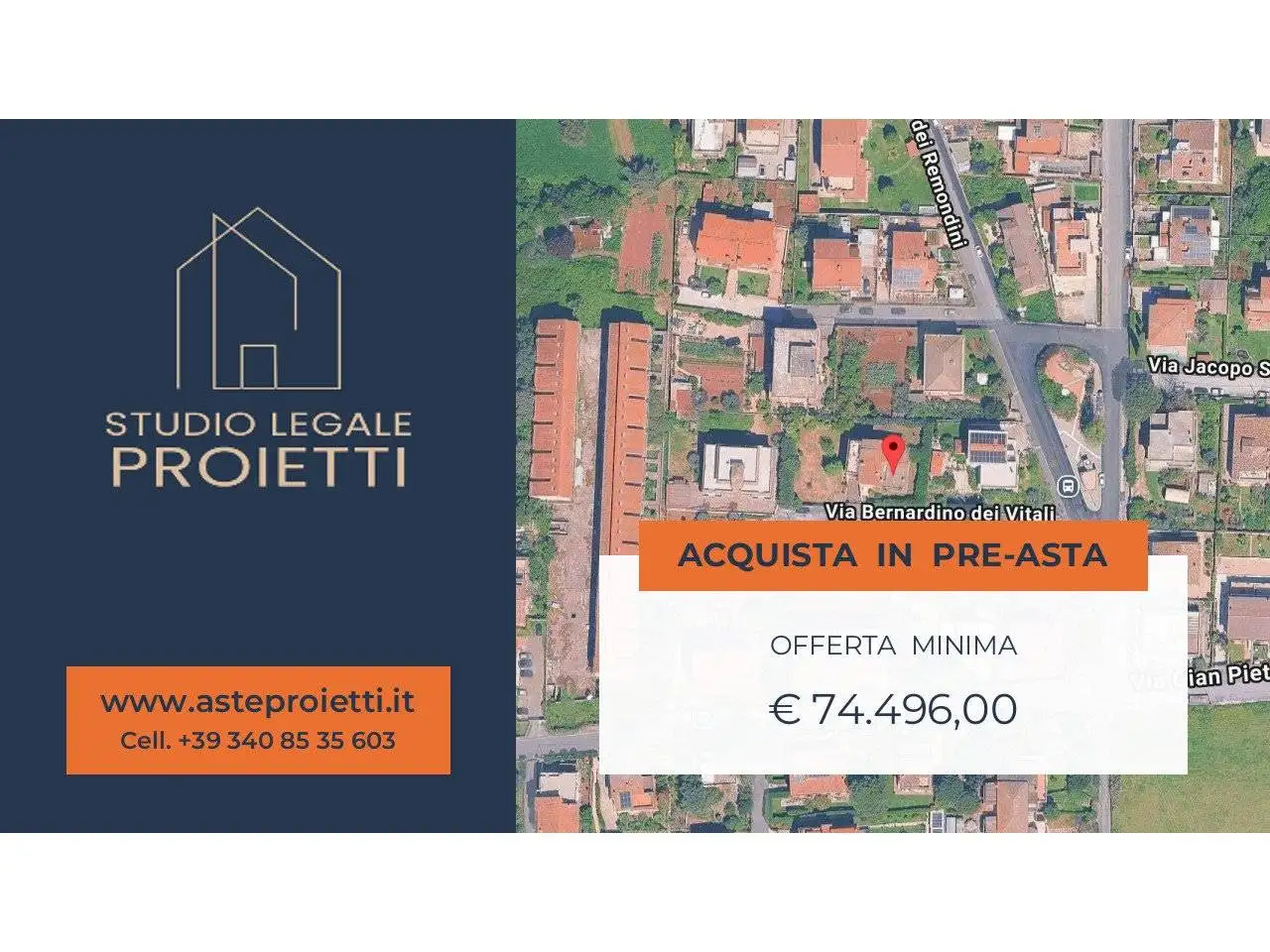 Appartamento in asta a Roma