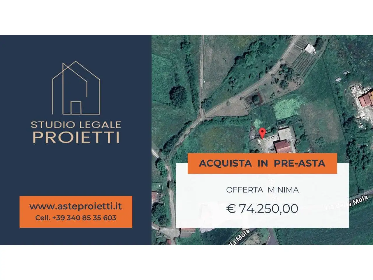 Villa in asta a Segni