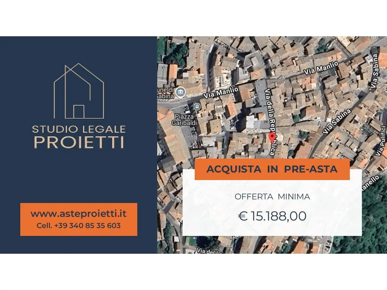 Appartamento in asta a Magliano Sabina