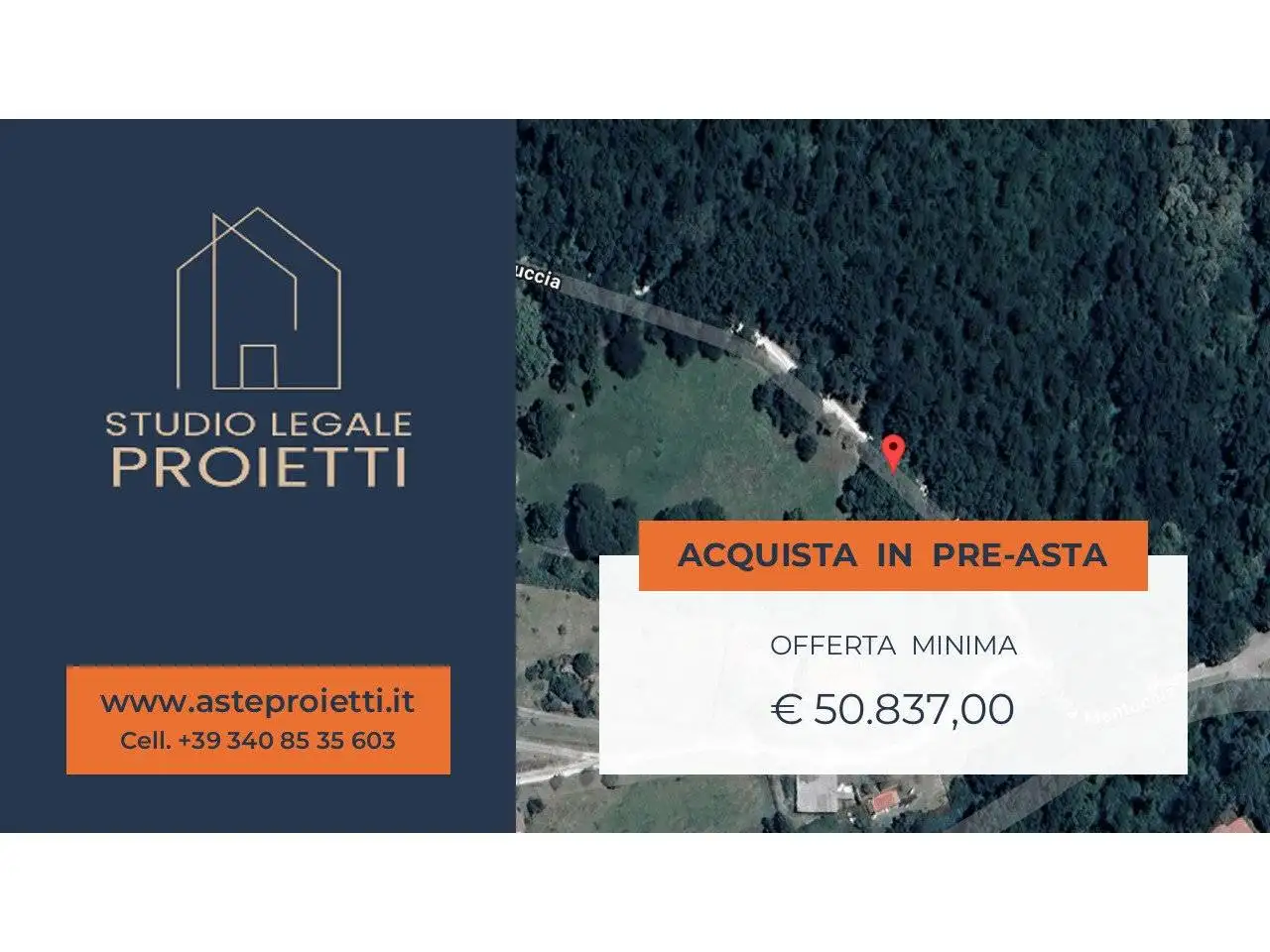 Villa in asta a Montefiascone