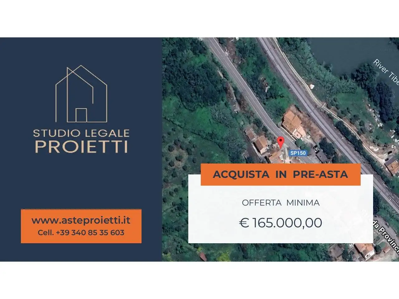 Villa in asta a Orte