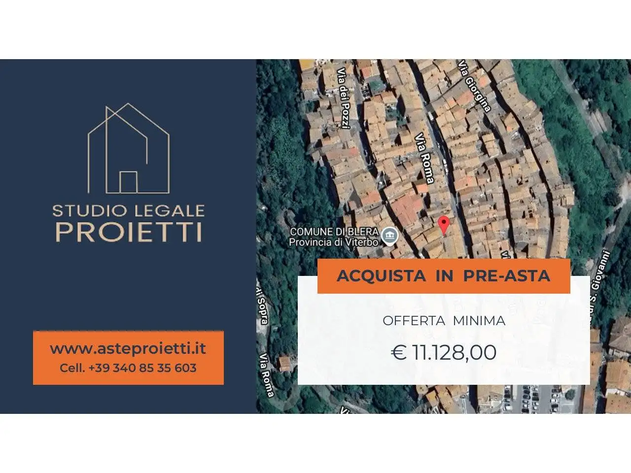 Appartamento in asta a Blera