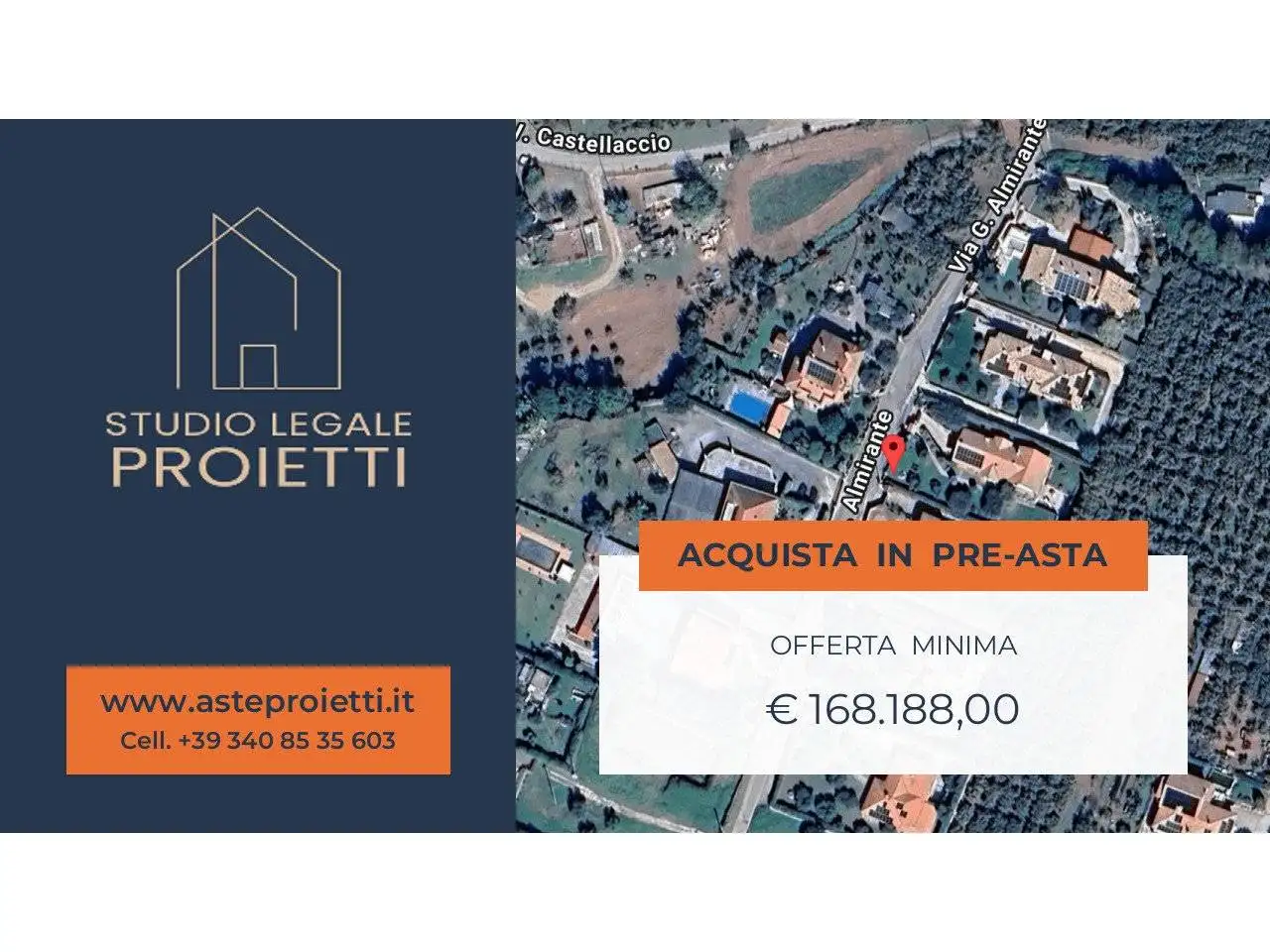 Villa in asta a Fabrica di Roma