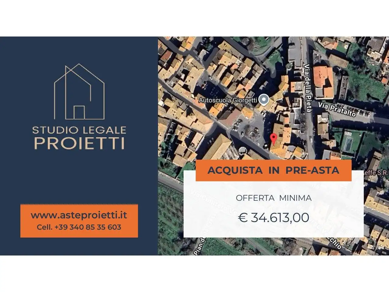 Appartamento in asta a Vetralla