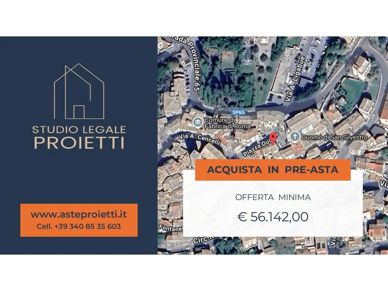 Appartamento in asta a Fabrica di Roma