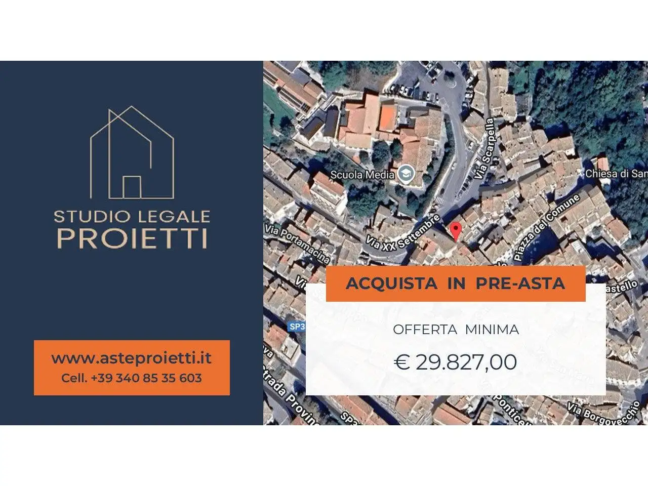 Appartamento in asta a Carbognano