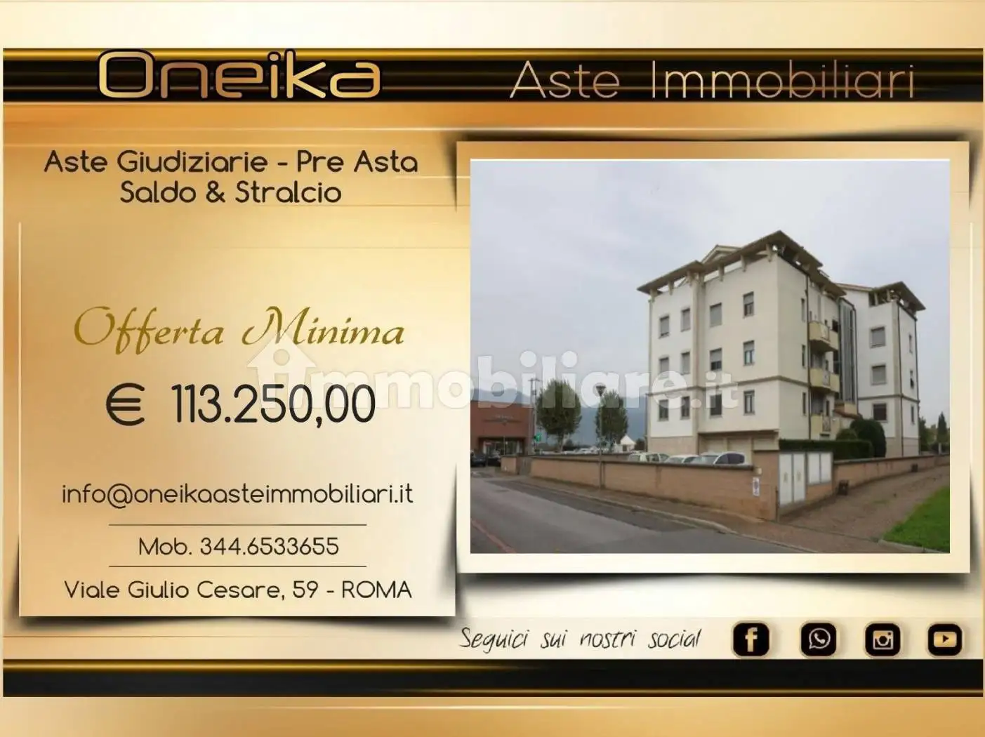 Appartamento in asta a Calcinaia