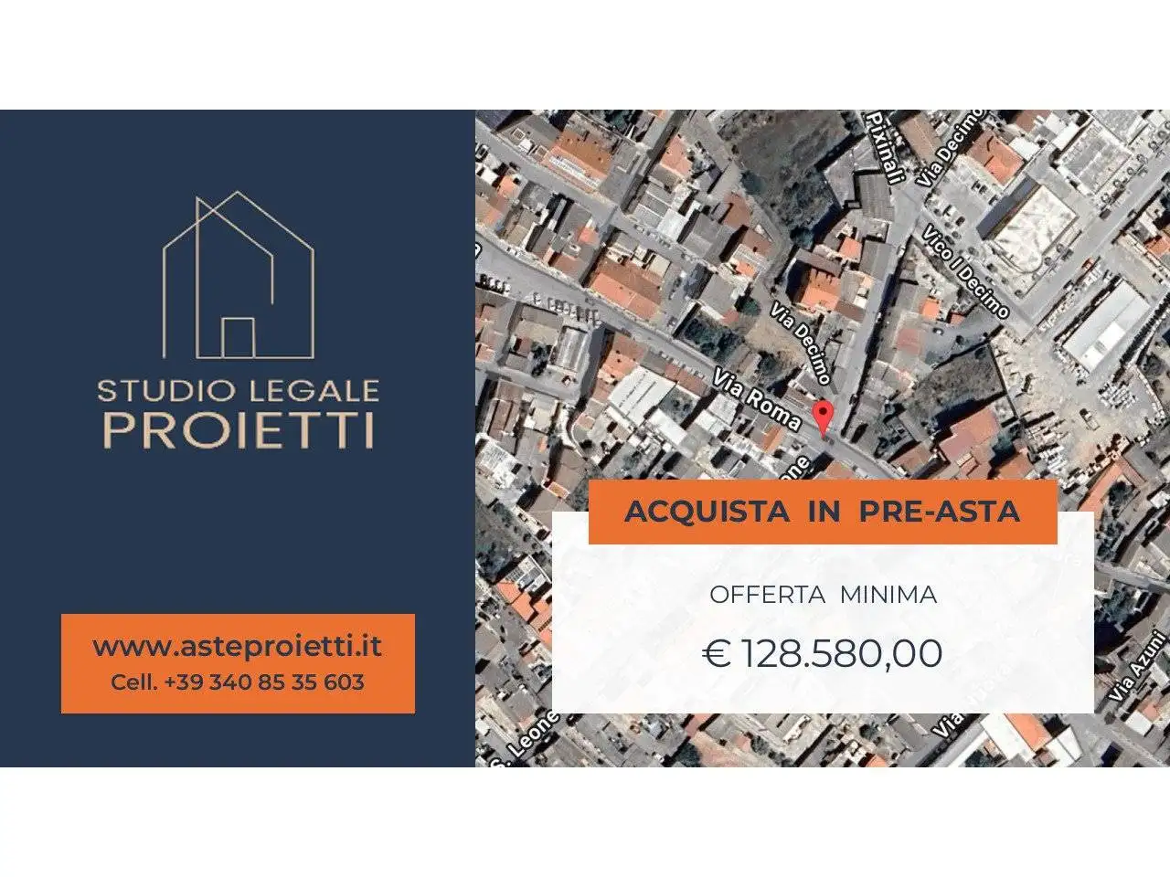 Appartamento in asta a Uta