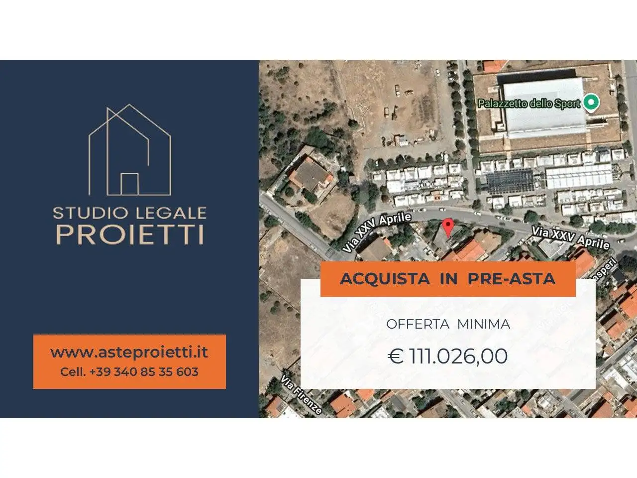 Appartamento in asta a Pula