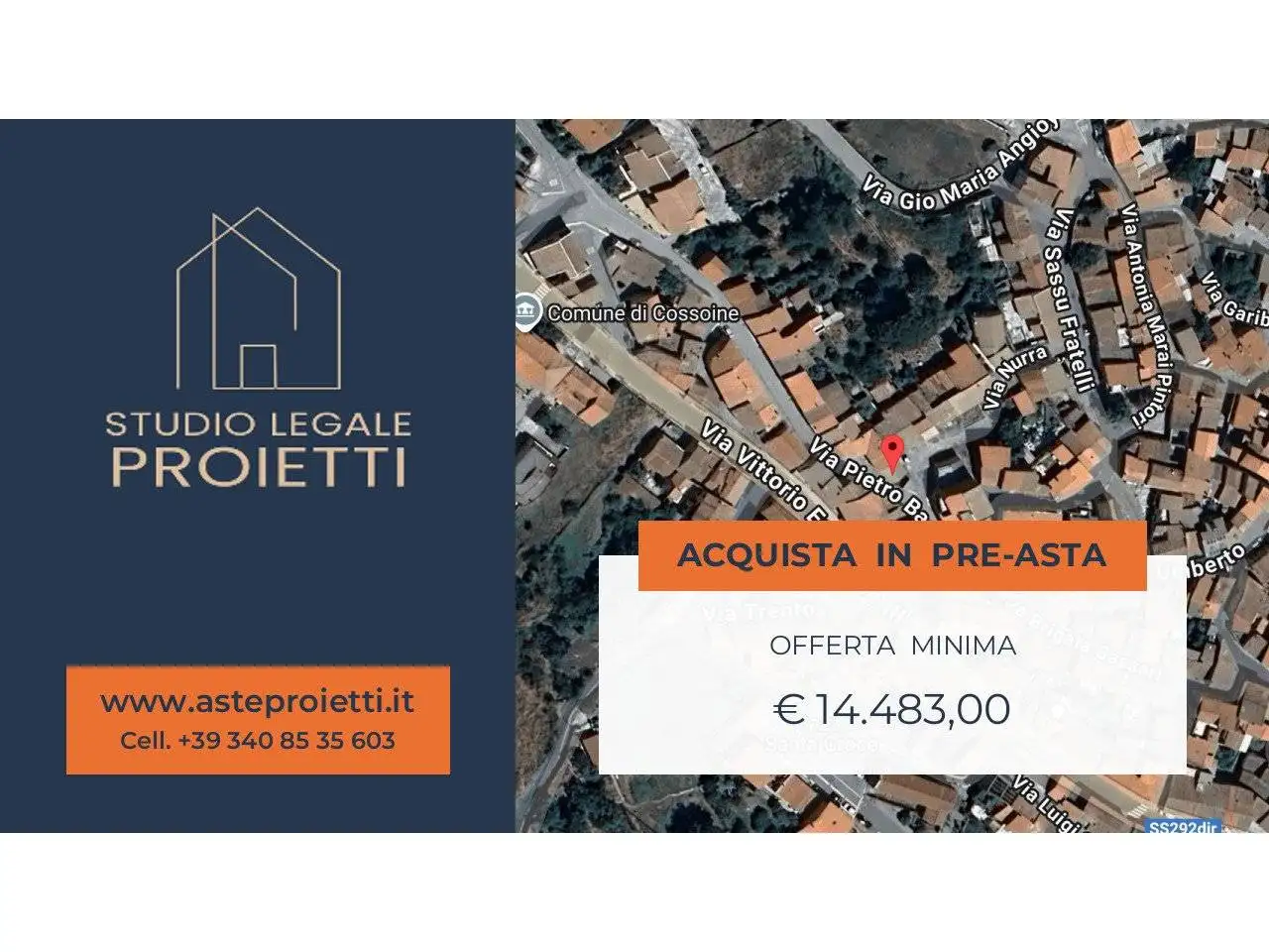 Appartamento in asta a Cossoine