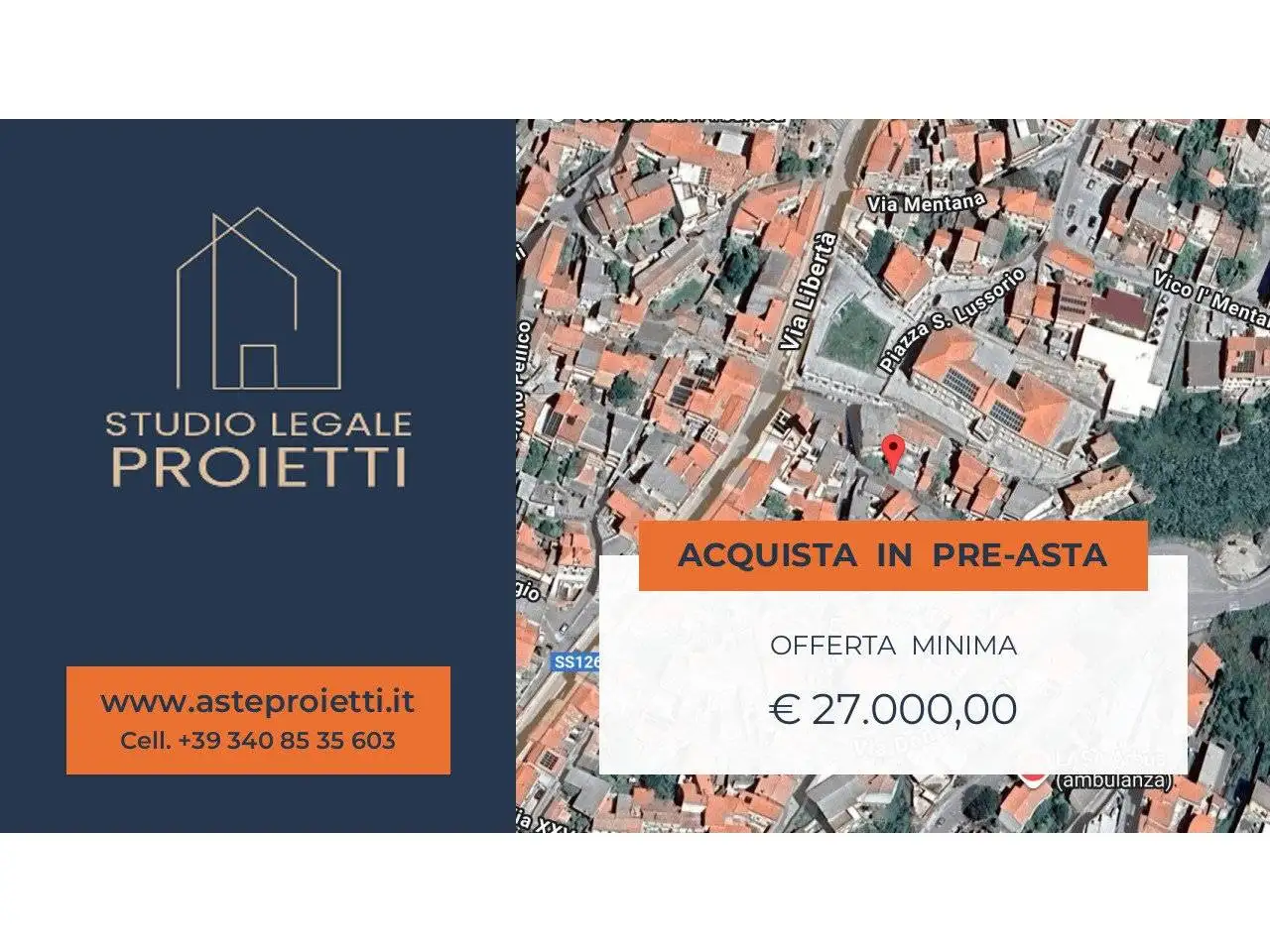 Appartamento in asta a Arbus