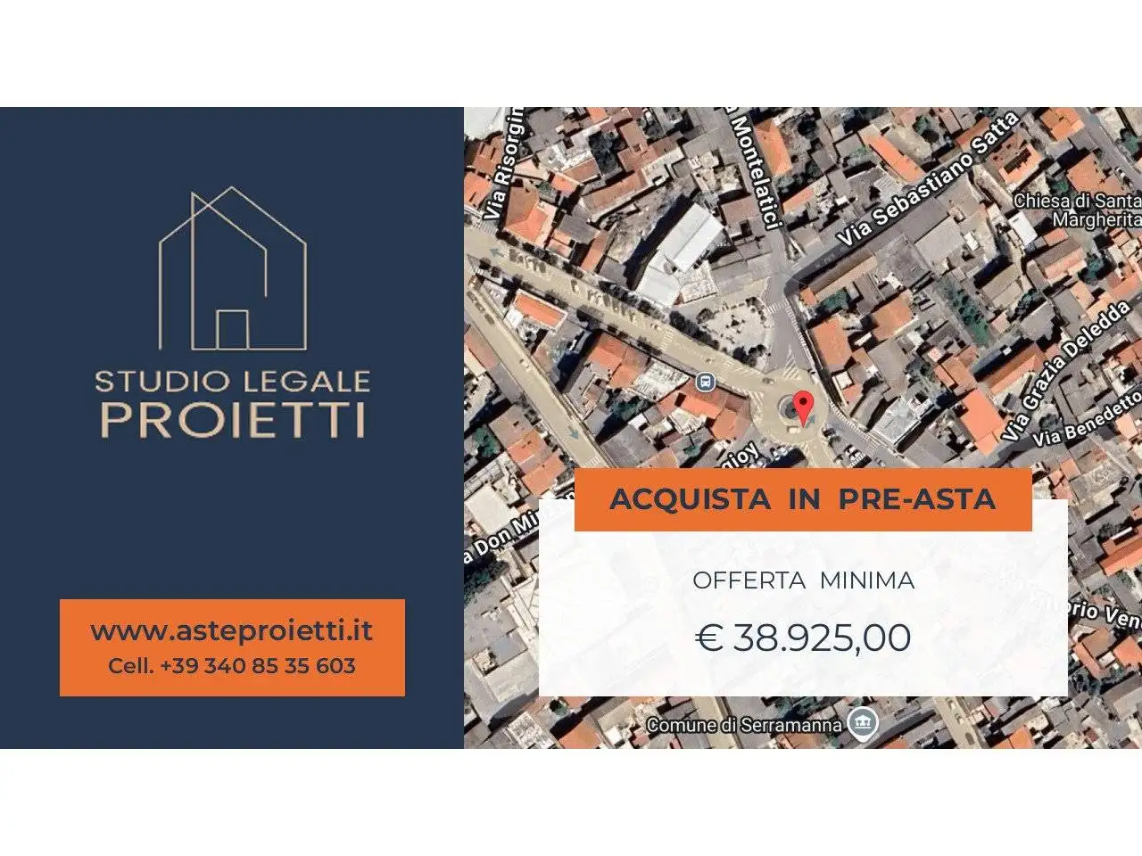 Appartamento in asta a Samassi