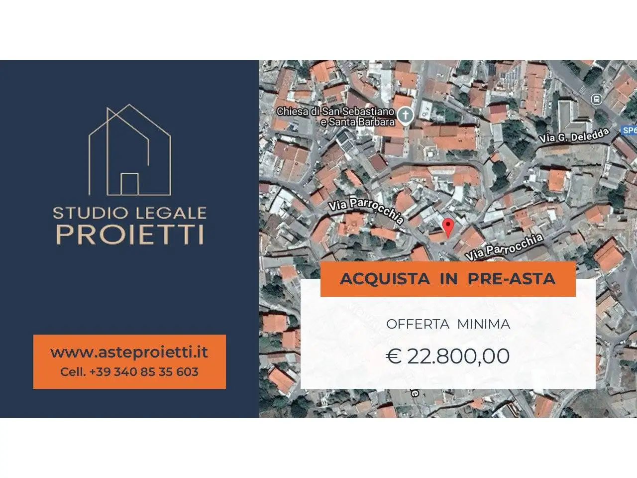 Appartamento in asta a Silius