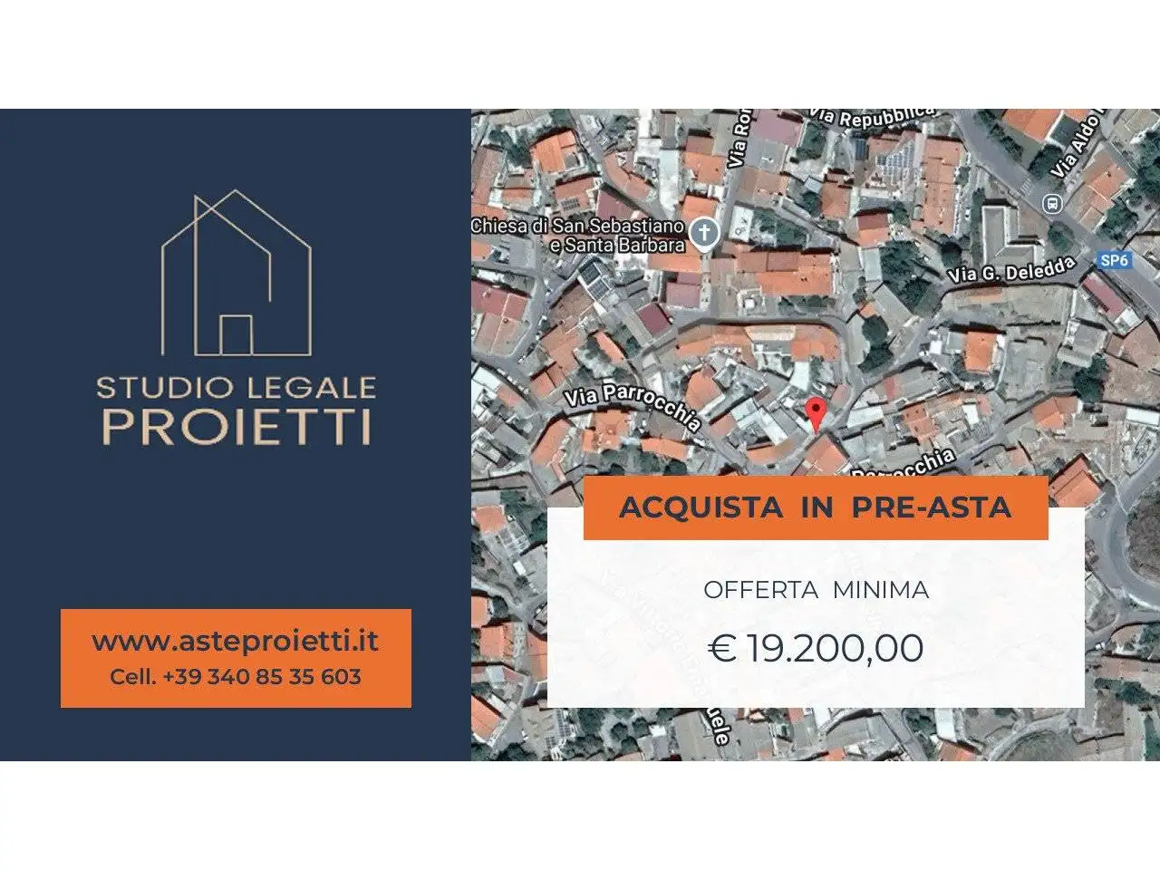 Appartamento in asta a Silius