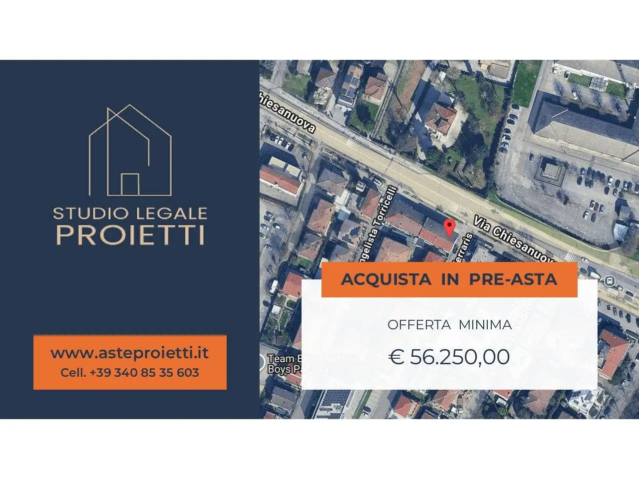 Appartamento in asta a Padova