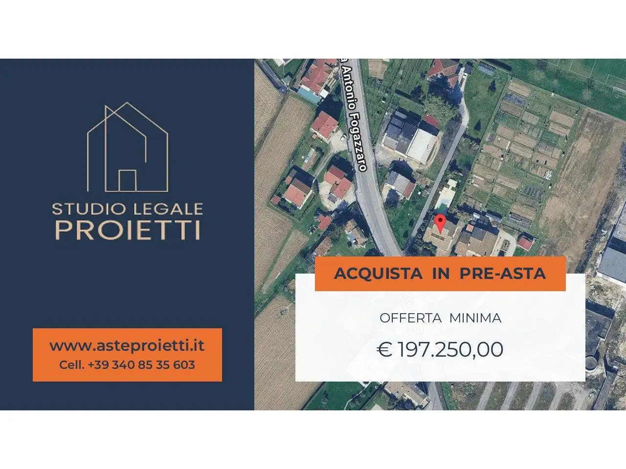 Villa in asta a Padova