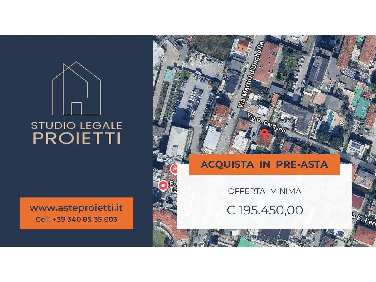 Appartamento in asta a Abano Terme