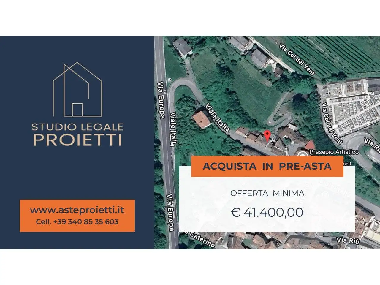 Appartamento in asta a Segusino