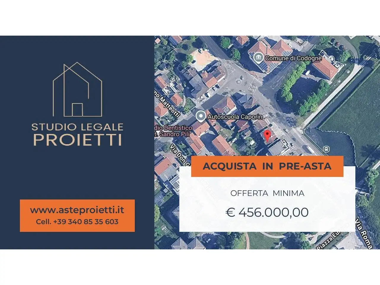 Appartamento in asta a Codognè