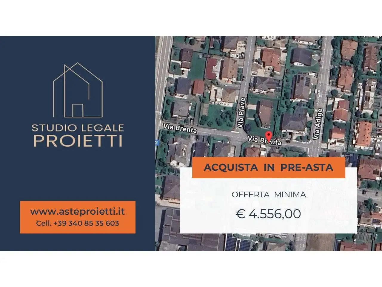 Appartamento in asta a Monticello Conte Otto