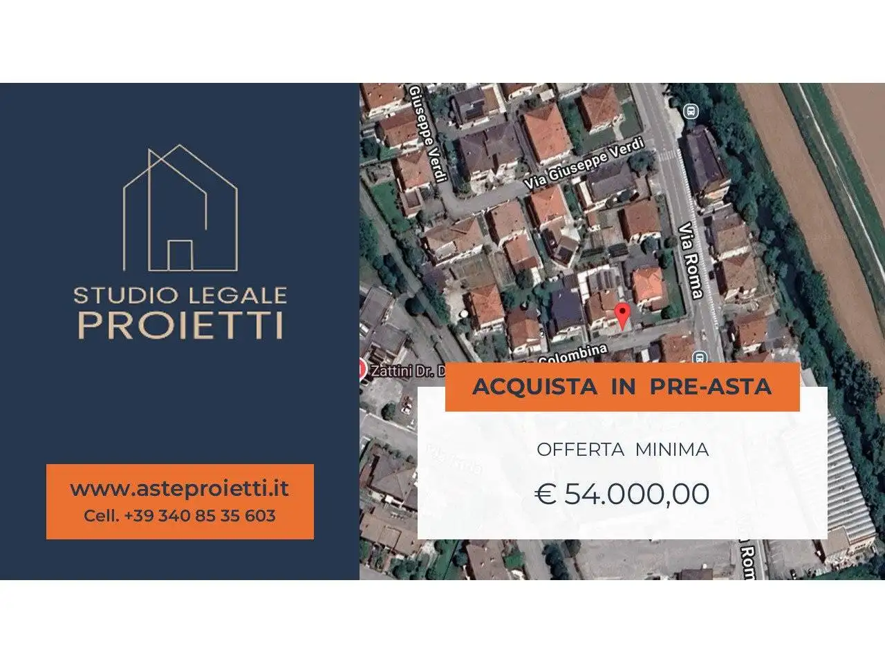 Appartamento in asta a Longare