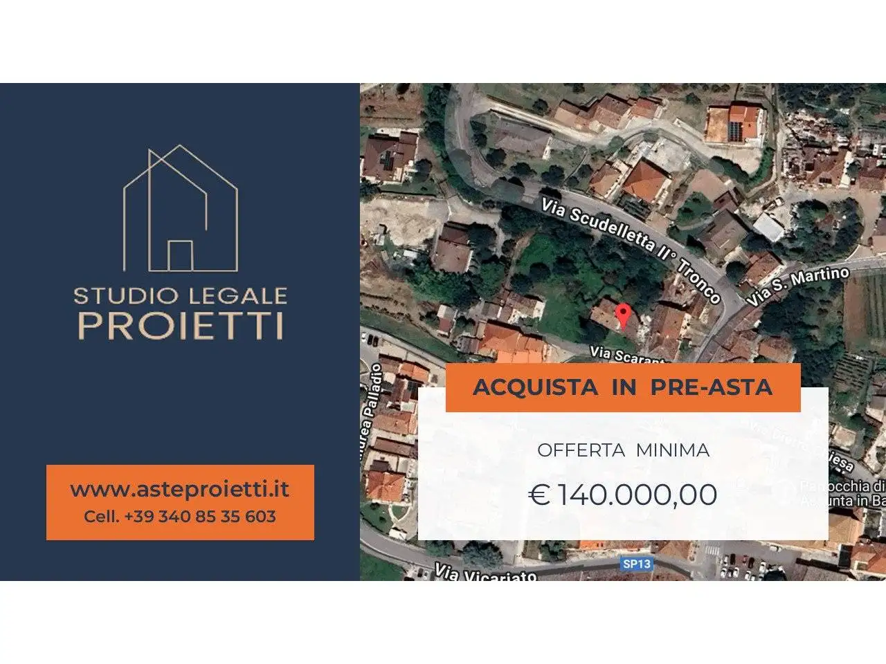 Appartamento in asta a Barbarano Mossano