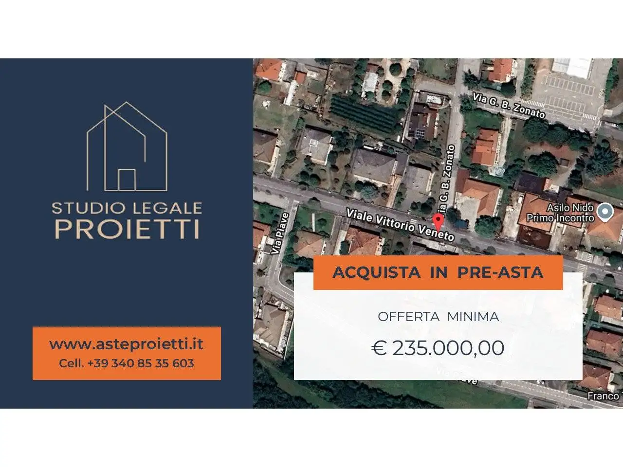 Appartamento in asta a Barbarano Mossano